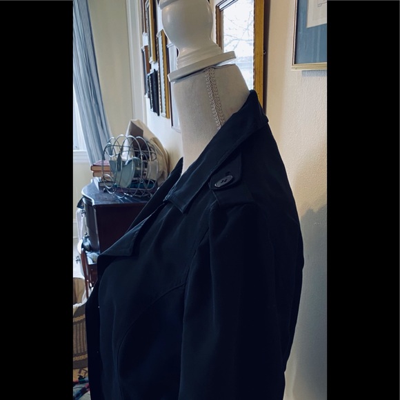 Etcetera Black 2 pocket short jacket XL - Picture 3 of 9